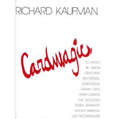 Card Magic by Richard Kaufman Boek (B0289)