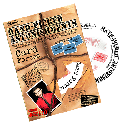 Handpicked Astonishments (Card Forces) by Joshua Jay DVD(DVD733)