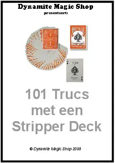 101 Trucs met een Stripper Deck Boekje (B0118)