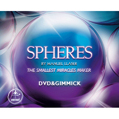 Spheres (Gimmicks included) by Vernet (DVD706)