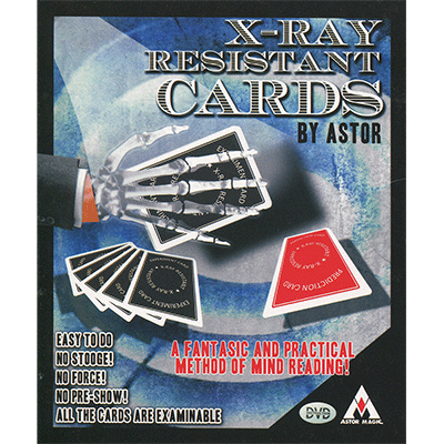 X-Ray Resistant Cards by Astor (3709-w3)