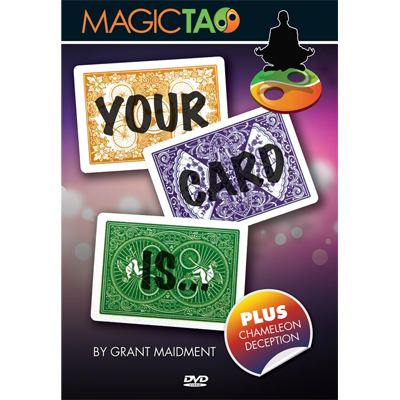 Your Card Is (DVD and Gimmick) by Grant Maidment (DVD821)