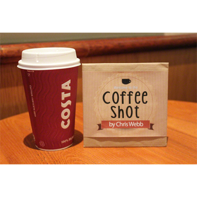 Coffee Shot Gimmicks & DVD by Chris Webb (3828)