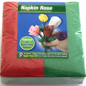 Napkin Rose Kit Red (4302)