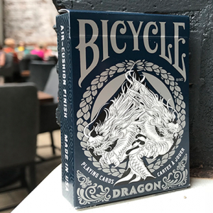 Bicycle Dragon Playing Cards Blue by USPCC (3762)