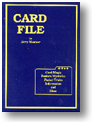 Card File Boek (B0126)