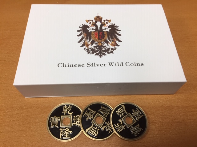 Chinese Silver Wild Coins by Bill Cheung 3031 Dynamite Magic Shop