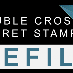 Double Cross Secret Stamper Part / Refill by Magic Smith (1356)