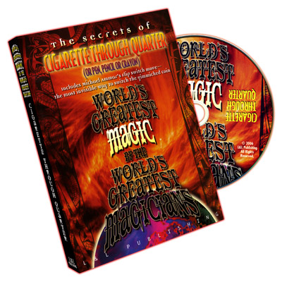 WGM Cigarette Through Quarter DVD (DVD308)