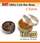 Okito Slot Box Brass 2 Euro (3486)