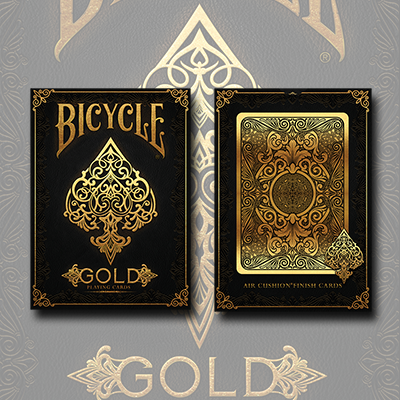 Fahrenheit Verspilling Aanvankelijk Bicycle Gold Deck by US Playing Cards (3787) - Dynamite Magic