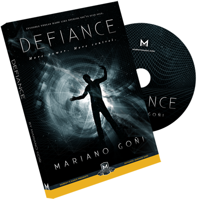 Defiance (DVD with Gimmick) by Mariano Goni (DVD793)