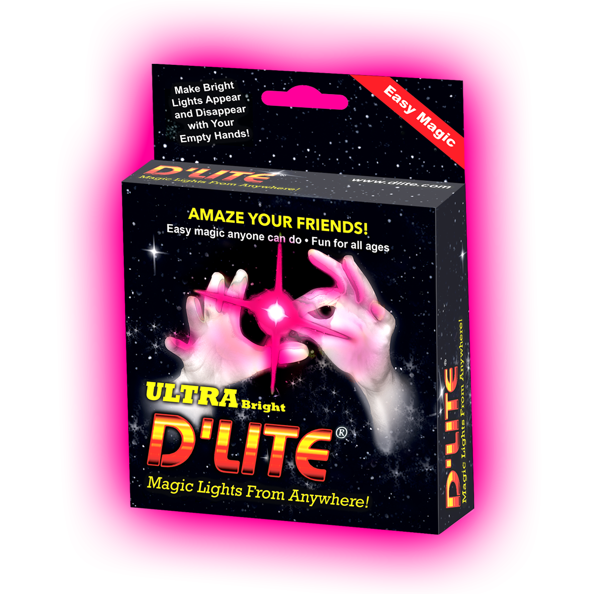 D'Lite Roze Ultra Bright Paar & Online Video (1525)