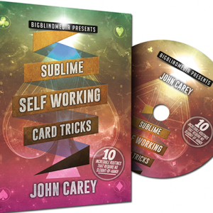 Sublime Self Working Card Tricks by John Carey DVD (DVD966)
