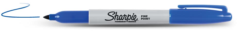 Sharpie Permanent Blauw (1124)