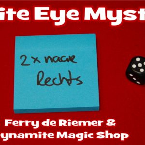White Eye Mystery & Video by Ferry de Riemer (4279-W9)